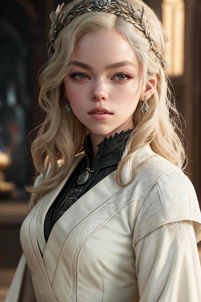 00155-2955761844-dreamshaper_7-photo of (m4lc0ck-130), a woman as a (sexy Targaryen) in (Game of Thrones_1.2), (wearing a long sleeve white robe_1.1), (black d.png